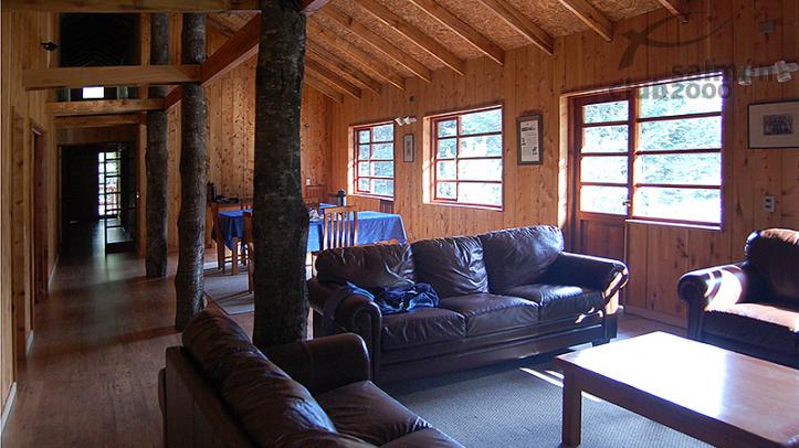 Interior del Llanada Grande Lodge