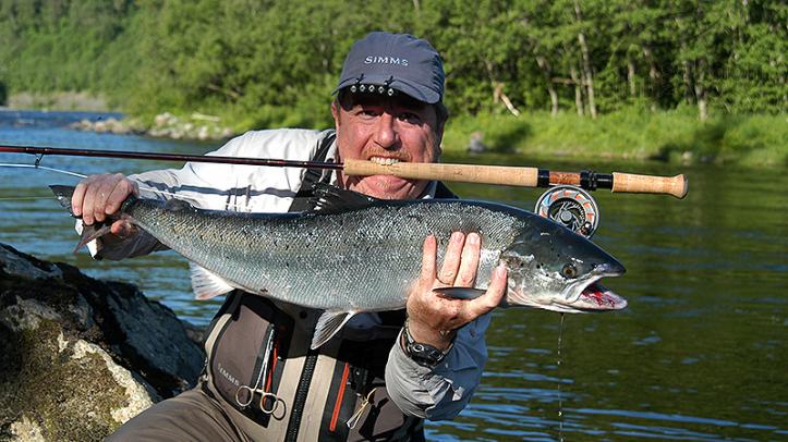 Viajes de pesca mosca en el Río Orkla