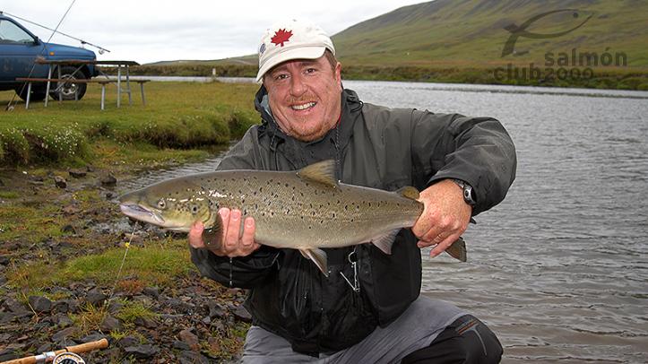 Pesca en el  Río Vatnsdalsá
