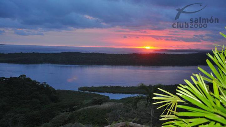 Vista al Golfo de Chiriquí desde el resort.