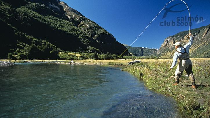 Pesca en el circuito del Lodge Cinco Rios Chile