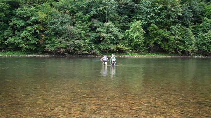 Pesca en Río San