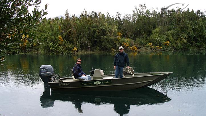 Jet boats del Victoria Lodge