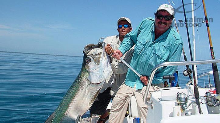 Pesca en el Jungle Tarpon Lodge