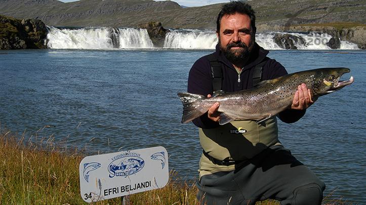 Pesca en el Río Breiddalsá