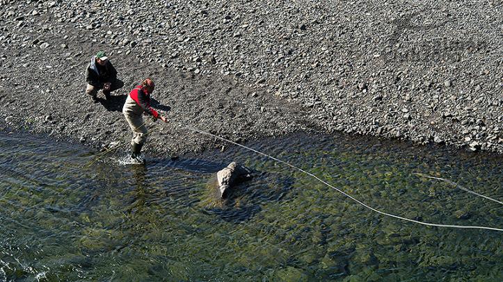 Pesca en el Río Hrútafjardará