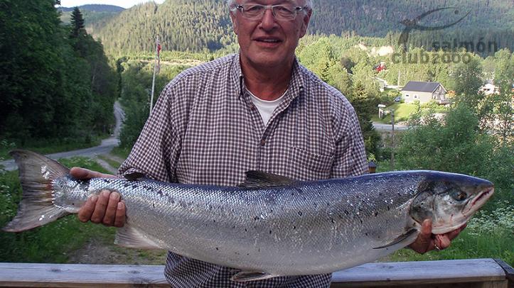 Pesca en el Río Orkla