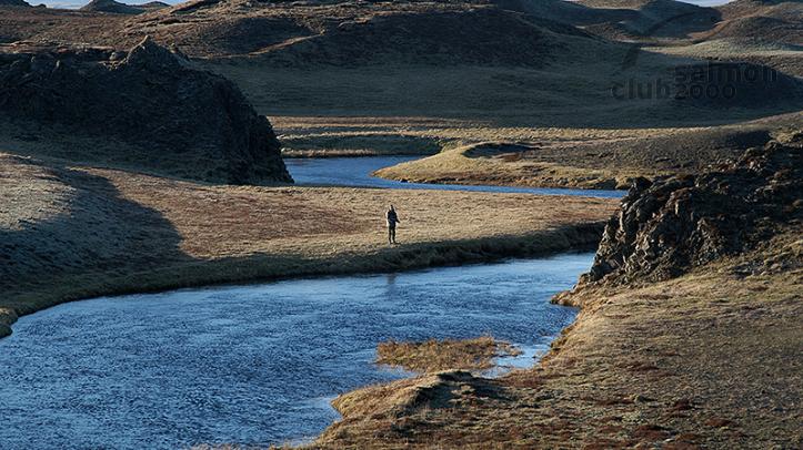 Pesca en el Río Grenlaekur