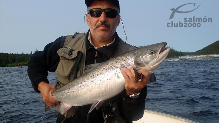 Pesca en el río Eagle