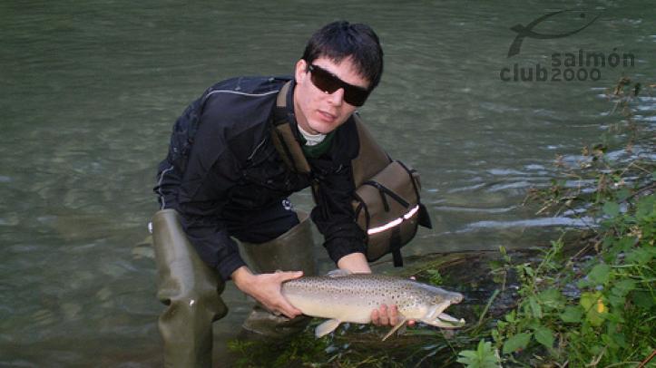 Captura en Río Gradac Serbia