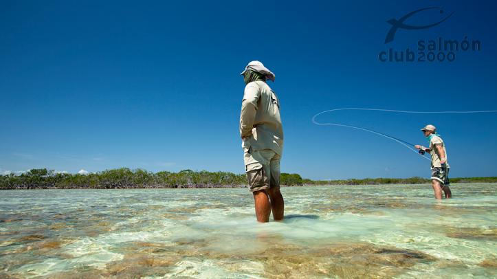 Pesca en los flats
