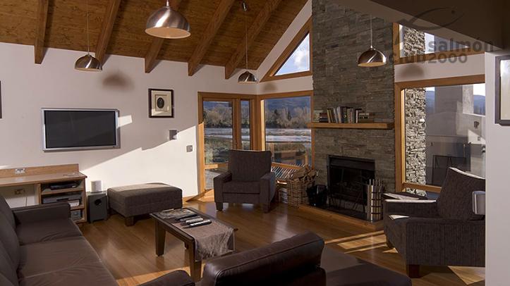 Lounge de Villa de 5 habitaciones en Tongariro Lodge