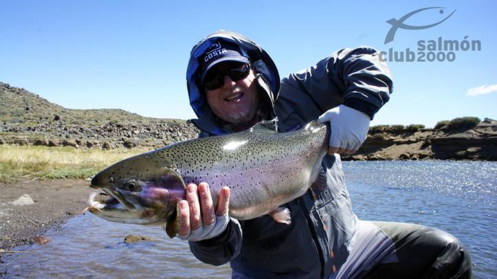 Trucha pescada por Carles Verdaguer