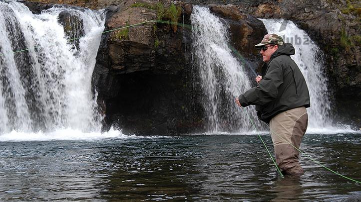 Pesca en el Río Hrútafjardará