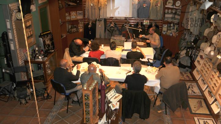 Curso montaje pesca moscas