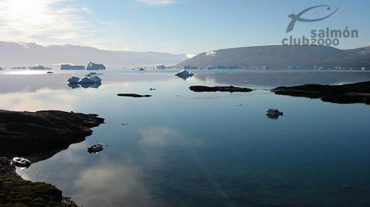 Paisaje del Sur de Groenladia, escenario de la caza del Buey Almizclero