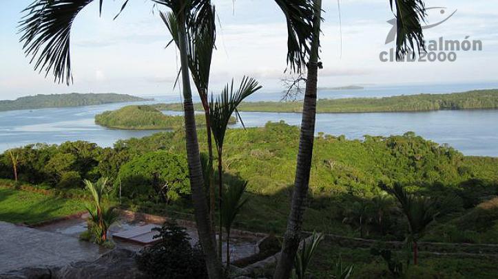 Vista sobre la costa del Golfo de Chiriquí, en el Oceáno Pacífico.