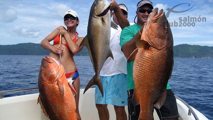 Pesca en el Golfo de Chiriquí, en el Oceáno Pacífico.