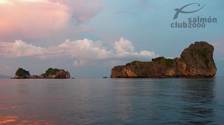 Paisaje del Mar de Andamán