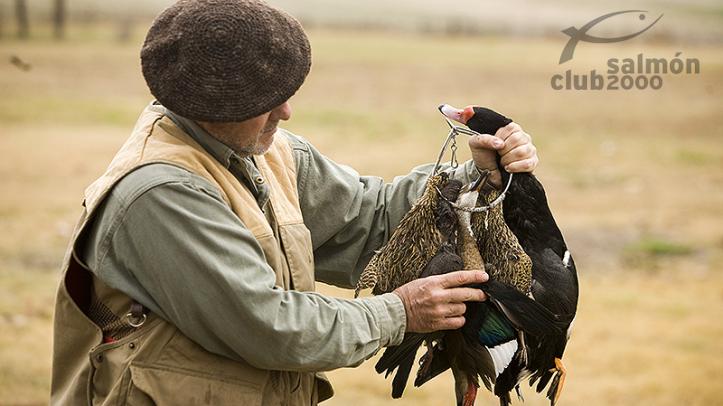 Caza de perdices, palomas y patos en Estancia San Juan, Provincia de Paysandú, Uruguay.