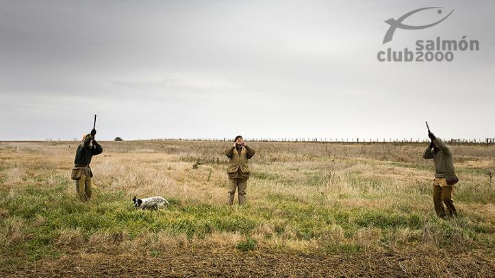 Caza de perdices, palomas y patos en Estancia San Juan, Provincia de Paysandú, Uruguay.