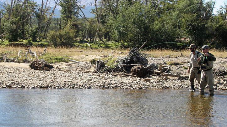 Pesca en el río Pico