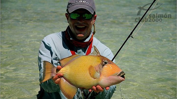 Pesca en el atolón Alphonse