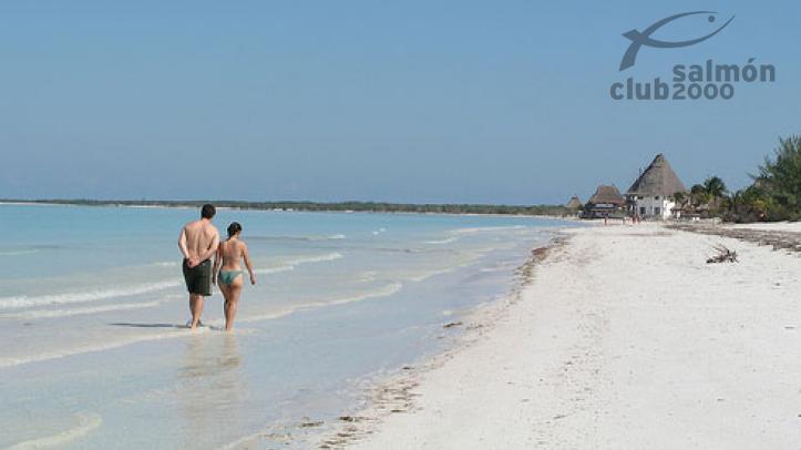 Paradisiacas playas en Isla de Holbox
