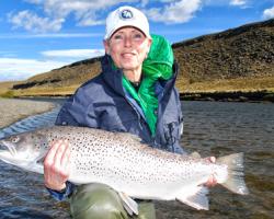 ANNAKARIN SJÖBERG (SE) con Reo de 31lb y media ANNAKARIN SJÖBERG (SE) con Reo de 31lb y media